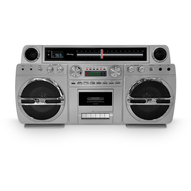 Brooklyn Mega Retro Boombox / FM Radio/ Bluetooth/ USB Media