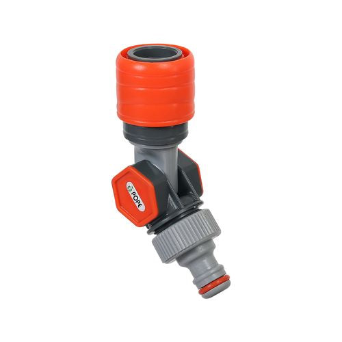 Pope 12mm Swivel Snap On Hose Connector / 360 degree rotation and 180 degree swivel