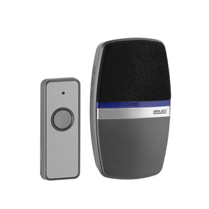 Arlec Premium Sound Battery Door Chime - DC801 Charcoal