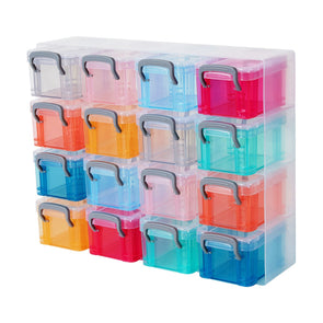 Anko 4 Tier 16 Drawers Storage Box - Multicolour / Ideal for Art & Craft Supplies