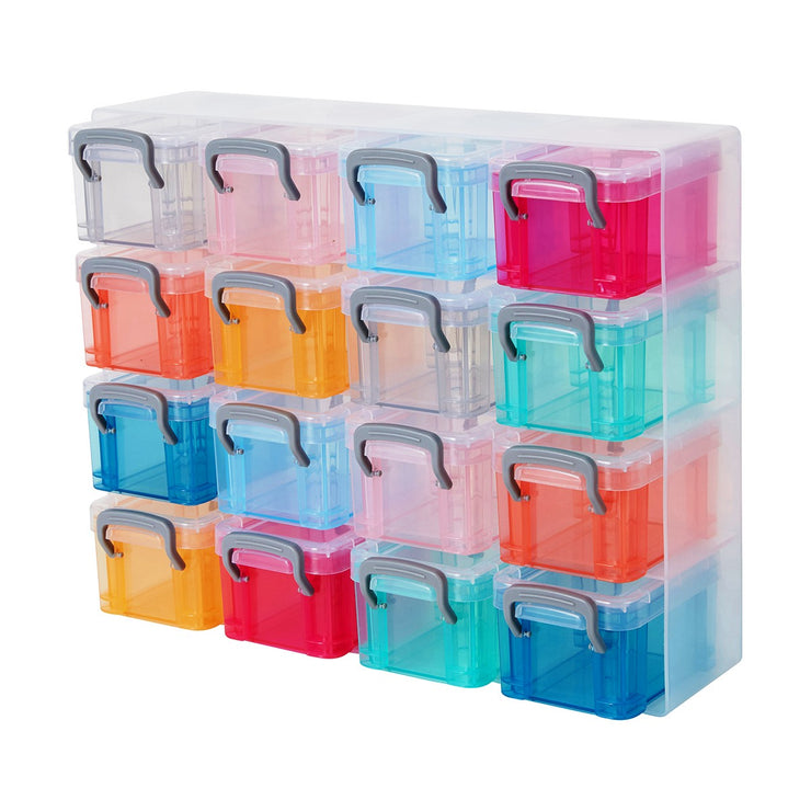 Anko 4 Tier 16 Drawers Storage Box - Multicolour / Ideal for Art & Craft Supplies