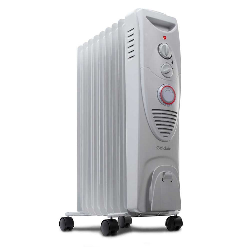 Goldair Select GSOC119T 9 Fin Oil Column Heater with Timer – TheITmart