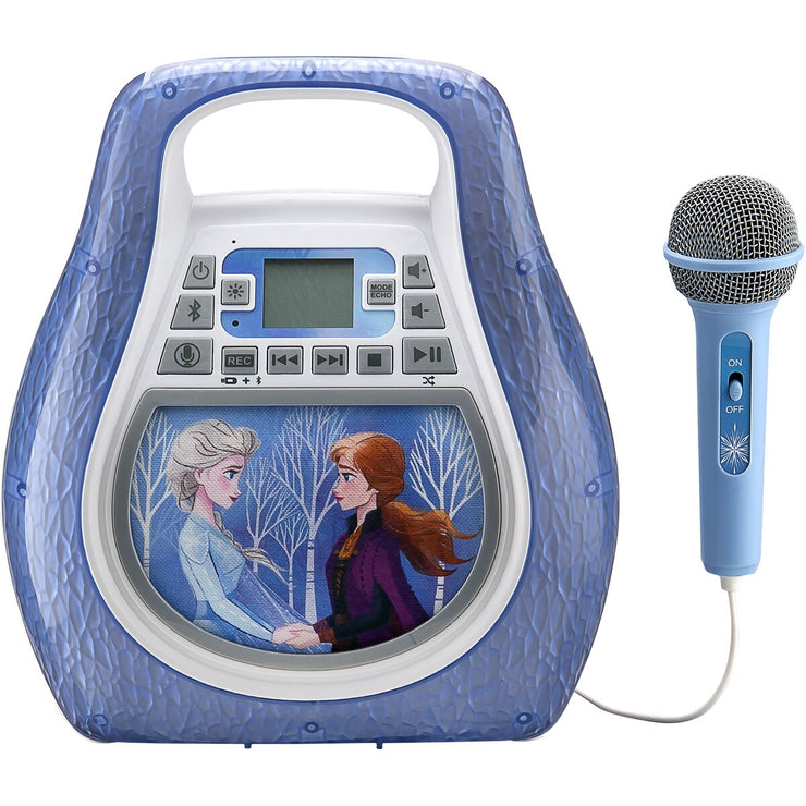 Frozen II Bluetooth Karaoke with Light Show with Internal Memory