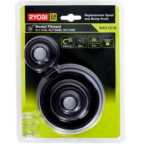 Ryobi 2mm Line Trimmer Spool and Line/Suits1000W and 1200W Ryobi Line Trimmer