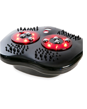 Anko Black Electronic Foot Massager with Heat / 3 Rotation Speeds