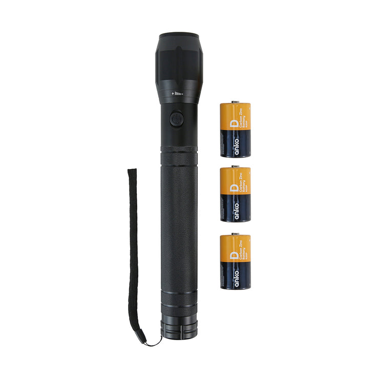 Anko 5W Heavy Duty LED Metal Torch