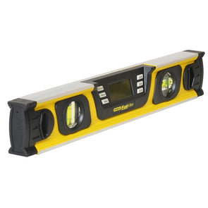 Stanley FatMax 400mm Digital Spirit Level - Yellow with Low Battery Indicator