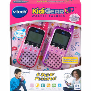 VTech KidiGear Walkie Talkies - Pink / Blue