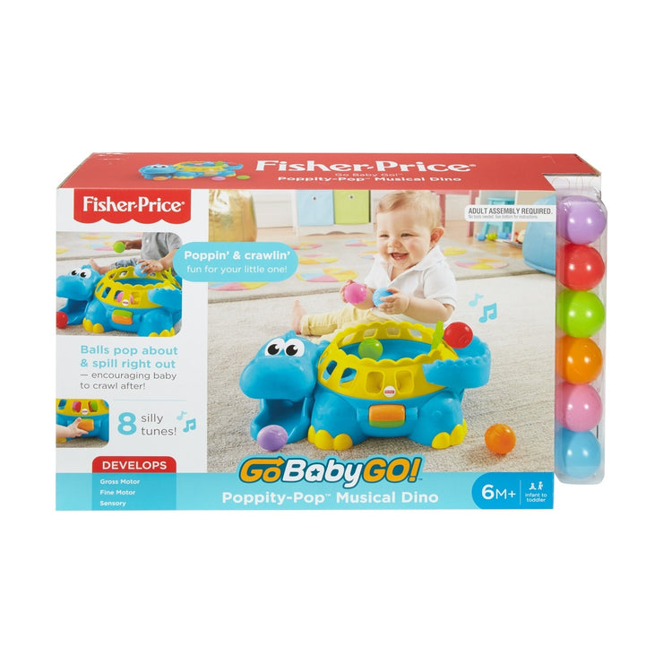 Fisher-Price GoBabyGo Poppity Pop Musical Dino