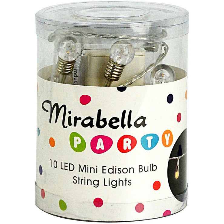 Mirabella Party Mini Edison Bulb String Light