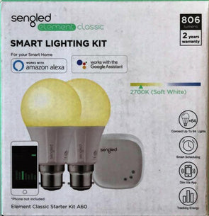 Sengled Smart LED Element Classic Wi-Fi Lighting Kit/Ideal for Smart Home