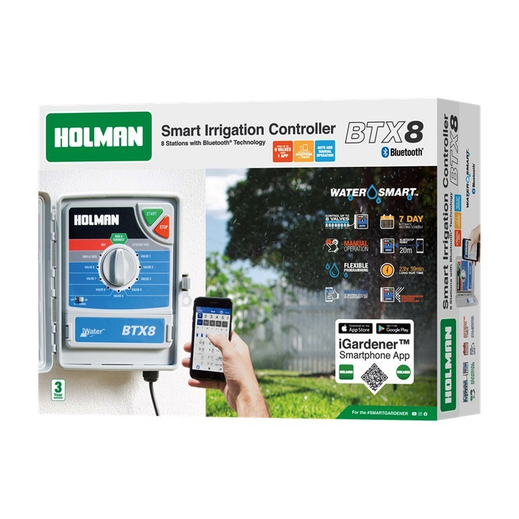 Holman BTX8 8 Station Bluetooth Controller/8 Zones App Controlled