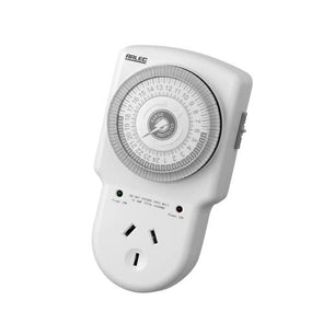 Arlec Surge Protected 24 Hour Timer - White