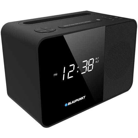 Blaupunkt Black BAC23BTC FM Alarm Clock Radio / 20 Preset Stations/ Bl ...