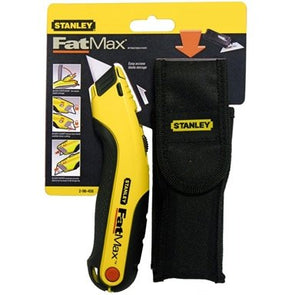 Stanley FatMax Retractable Knife With Pouch - Yellow