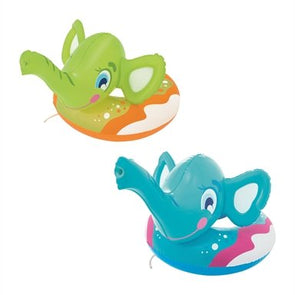 H2Ogo Elephant Spray Inflatable Pool Ring /  Multi / Assorted