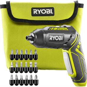 Ryobi 4V Cordless Screwdriver / 600 RPM Speed