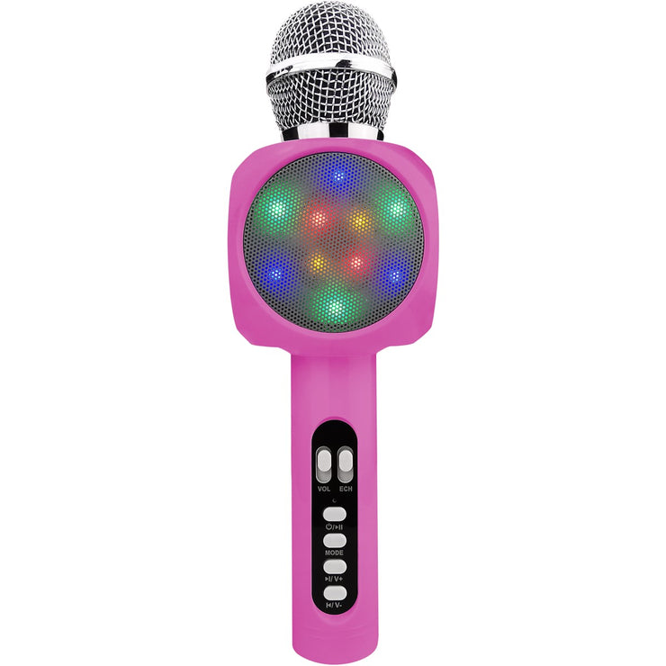 Techxtras Bluetooth Karaoke Microphone - Pink or White