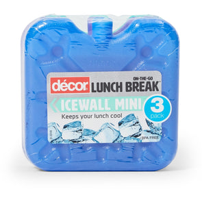 Decor Icewall Mini Ice Pack 3pk - Assorted*