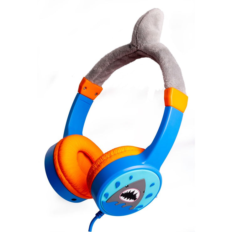 Techxtras Light Kids Volume Limited Headphones - Shark / Suitable for Ages 3+ Years