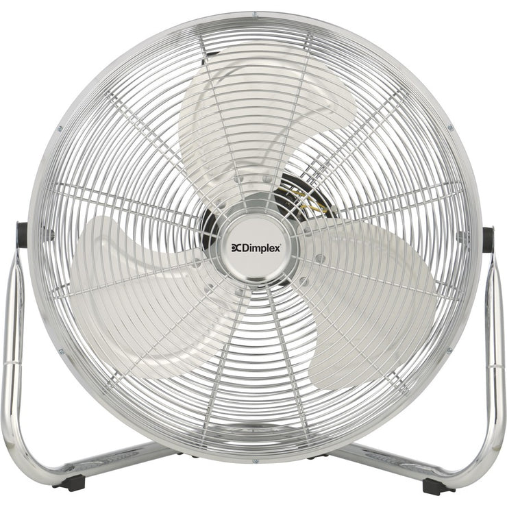 Dimplex 40cm High Velocity Floor Fan/60W High Velocity Motor/ Tilt Adjustable Head