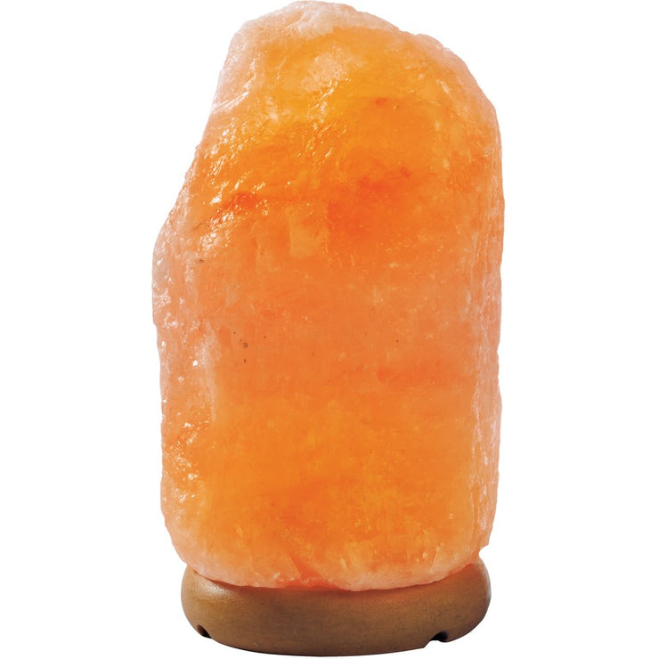 Mirabella Himalayan Small Salt Lamp/Carved from 100% Natural Himalayan Rock Salt