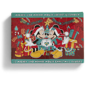 Disney Mickey & Minnie Mouse Bauble Advent Calendar