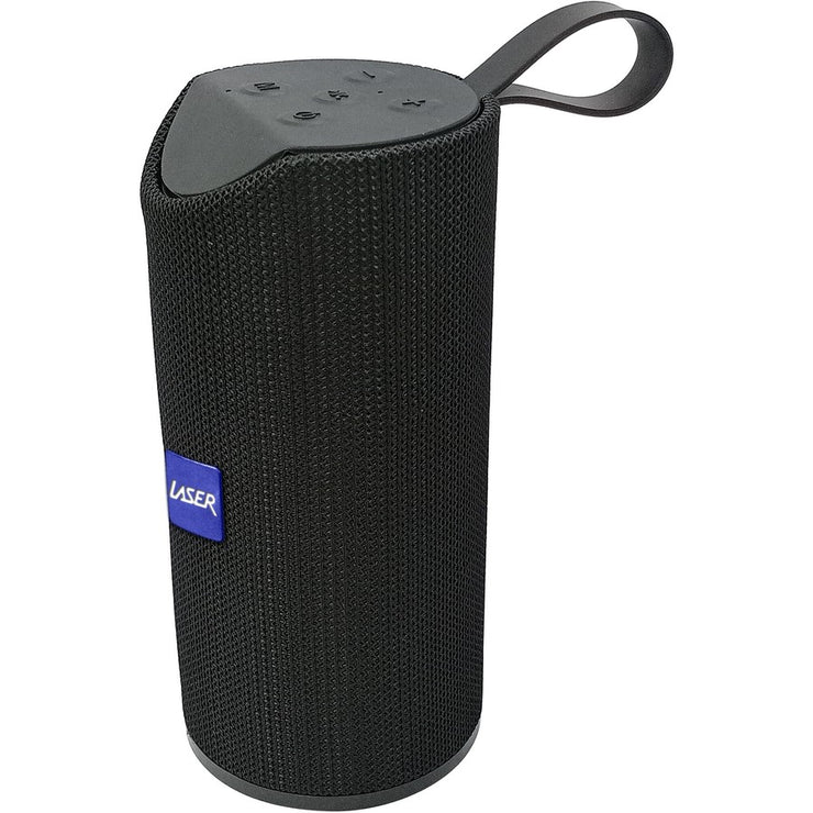 Laser Barrell Bluetooth Speaker - Black & Red