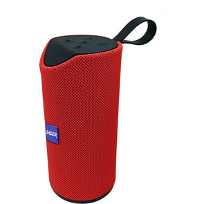 Laser Barrell Bluetooth Speaker - Black & Red