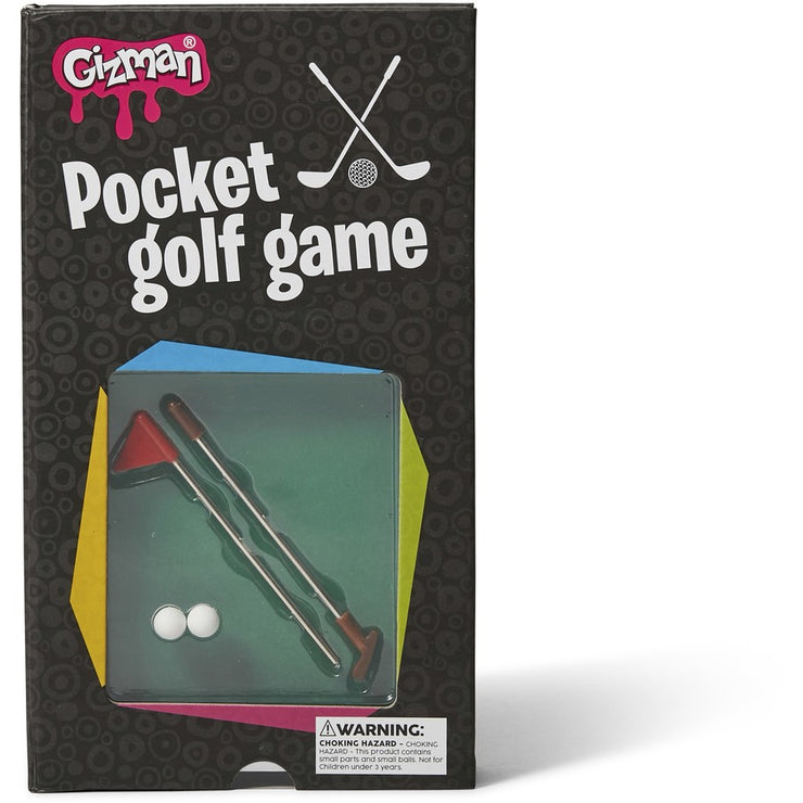 Gizman Pocket Golf Game / Convenient Size/ Suitable for Ages 3+ Years