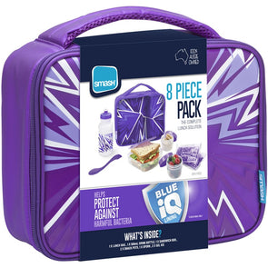 Smash 8 Piece Pack/Complete Lunch Solution / Harmful Bacteria Protection