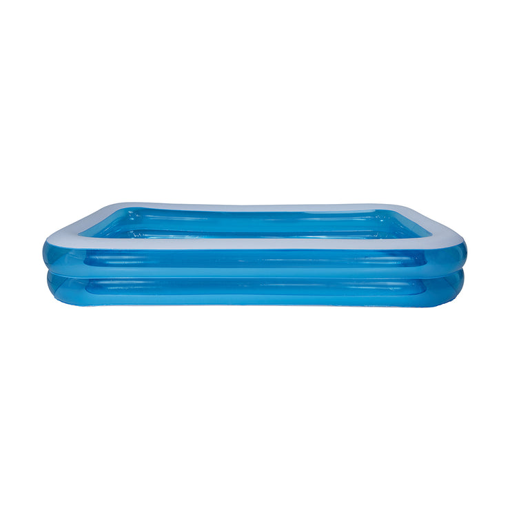 Inflatable Rectangular Pool Scam Anko Inflatable Rectangular Pool - Blue – TheITmart