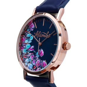 Mambo Women's Analogue Watch - Navy