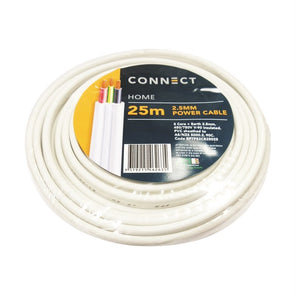 Olex 2.5mm x 25m Twin And Earth Cable/Indoor Use only