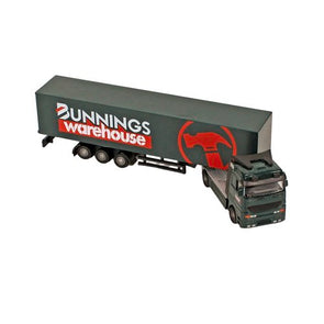 Bunnings Truck-Green/ Collectable / Diecast Construction / Pull Back Mechanism