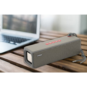 Laser Bluetooth Bar Speaker - Grey / SPK-BTRCT-GRY