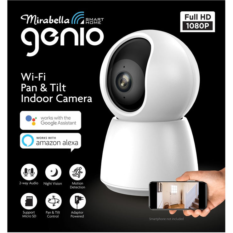 Mirabella Genio WIFI 1080P Pan & Tilt Camera