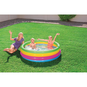 Inflatable Play Pool Multi-Colour for Kids