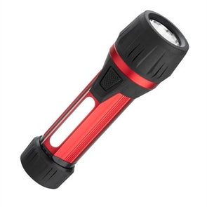 Arlec 300 Lumens 2-in-1 Large Rubber Torch with Flood Light Waterproof