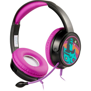 Disney Pixar Lightyear Glow in the Dark Auxiliary headphones with Bonus removable Microphone