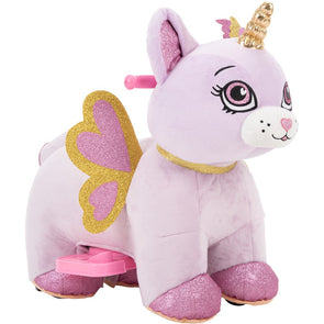 Huffy 6V Plush Caticorn Quad Ride On