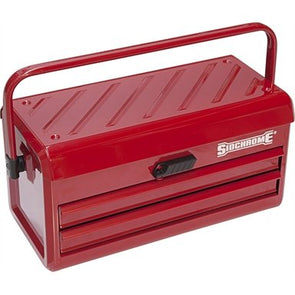 Sidchrome 221 x 471 x 236mm 2 Drawer Tool Chest / Red