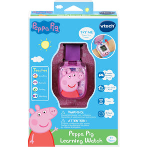 VTech Peppa Pig Learning Watch/Explore Time Concepts & Build Early Habits