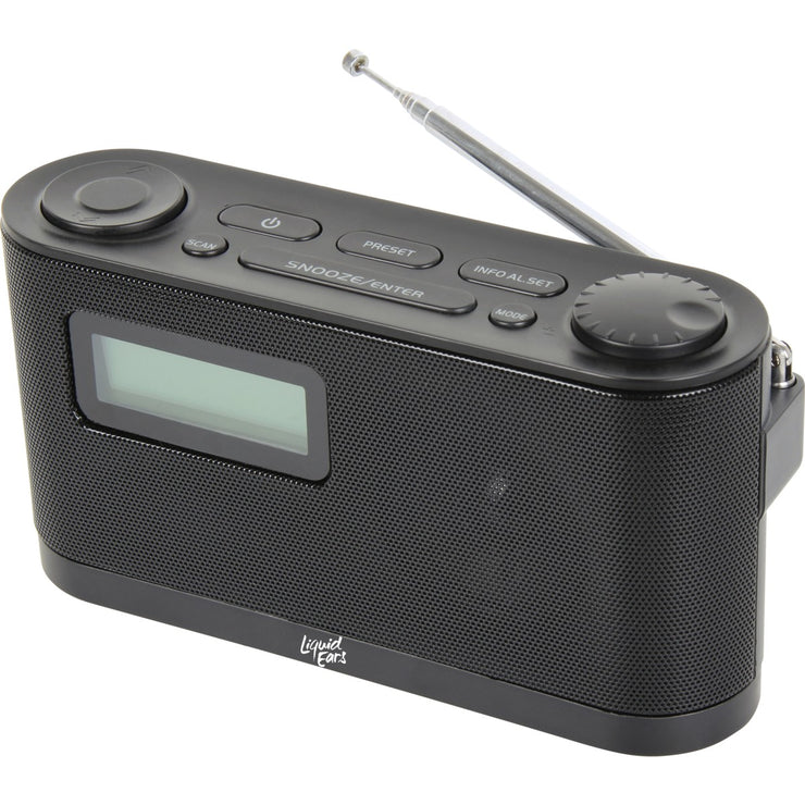 Liquid Ears DAB+ FM Dual Alarm Clock Radio