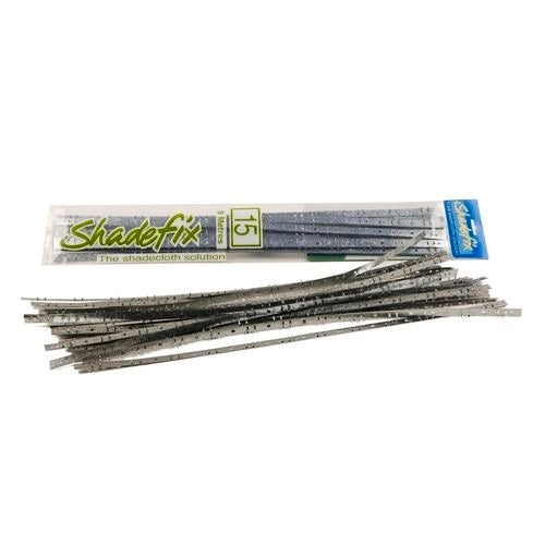 Krugers Shadefix 600mm Shadecloth Strip Fasteners - 15 Pack / Prevents Sagging