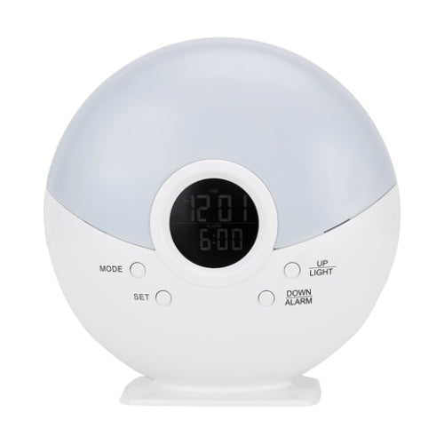 Anko Clock Radio with White Noise / FM Radio / Light Function – TheITmart