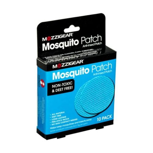 Mozzigear Mosquito Patch - Pack of 10 / Ideal for Camping / Babies protection