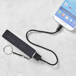 Portable Charger Single Port - 2,000mAh / Black