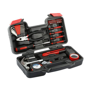 Anko 40 Piece Tool Set - Black/Red