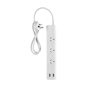 Arlec 3 Outlet Powerboard - White